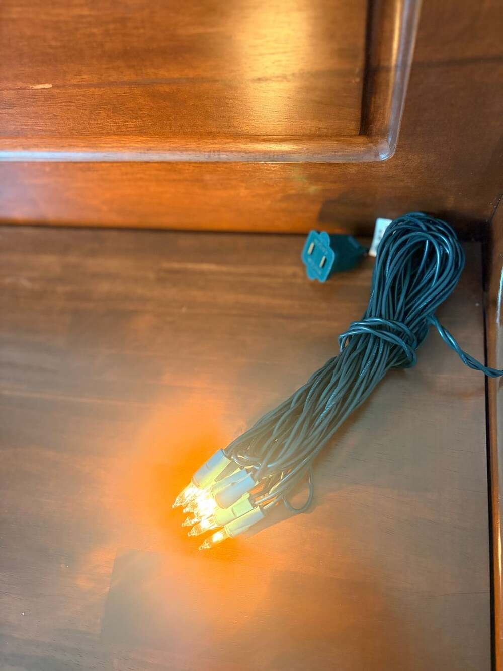 Novelty Lights Warm White LED Christmas Light Set - 11.5 feet